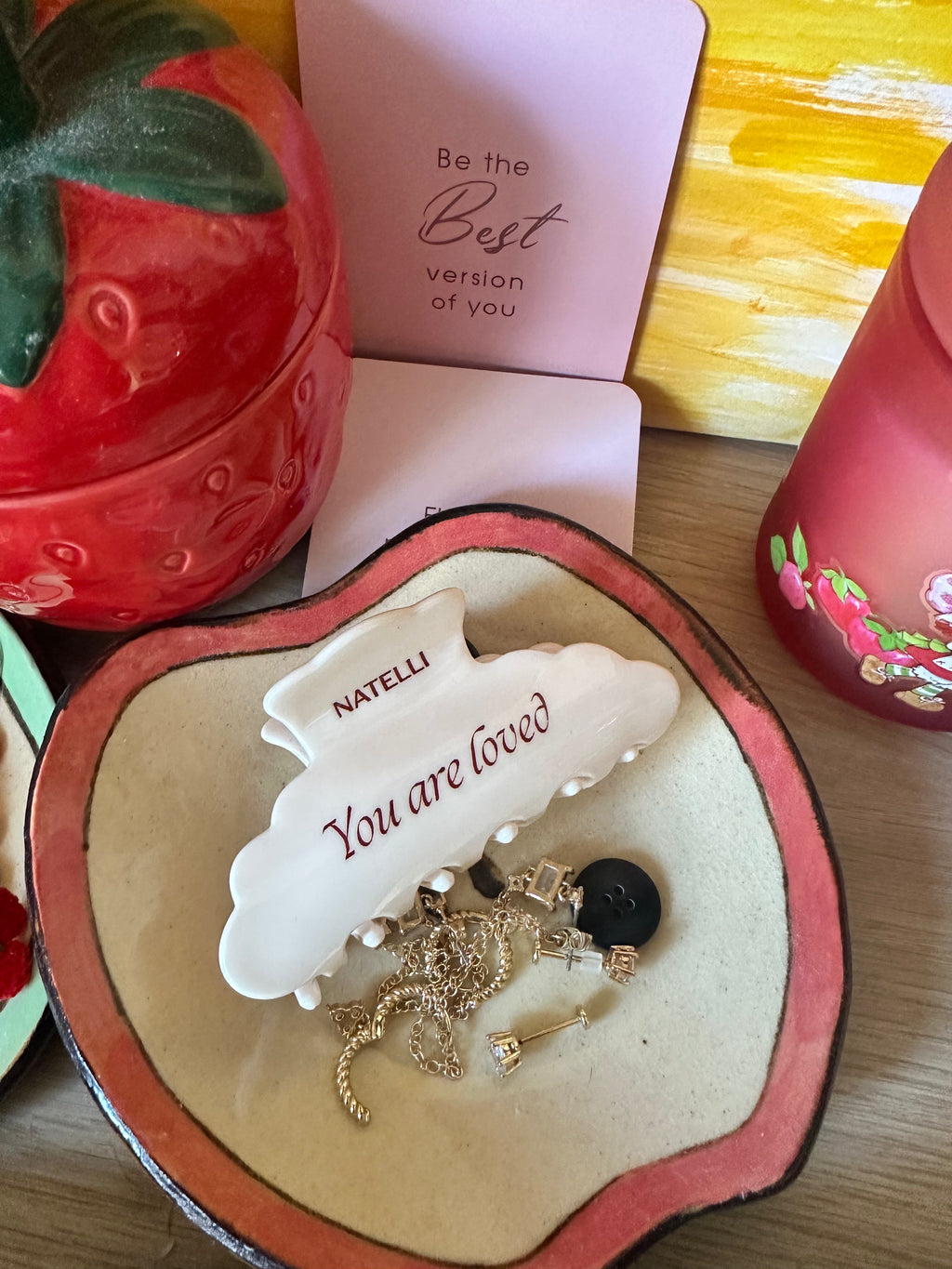 You Are Loved Hair Claw Clip