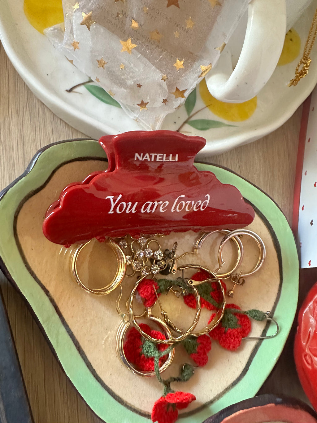 You Are Loved Hair Claw Clip