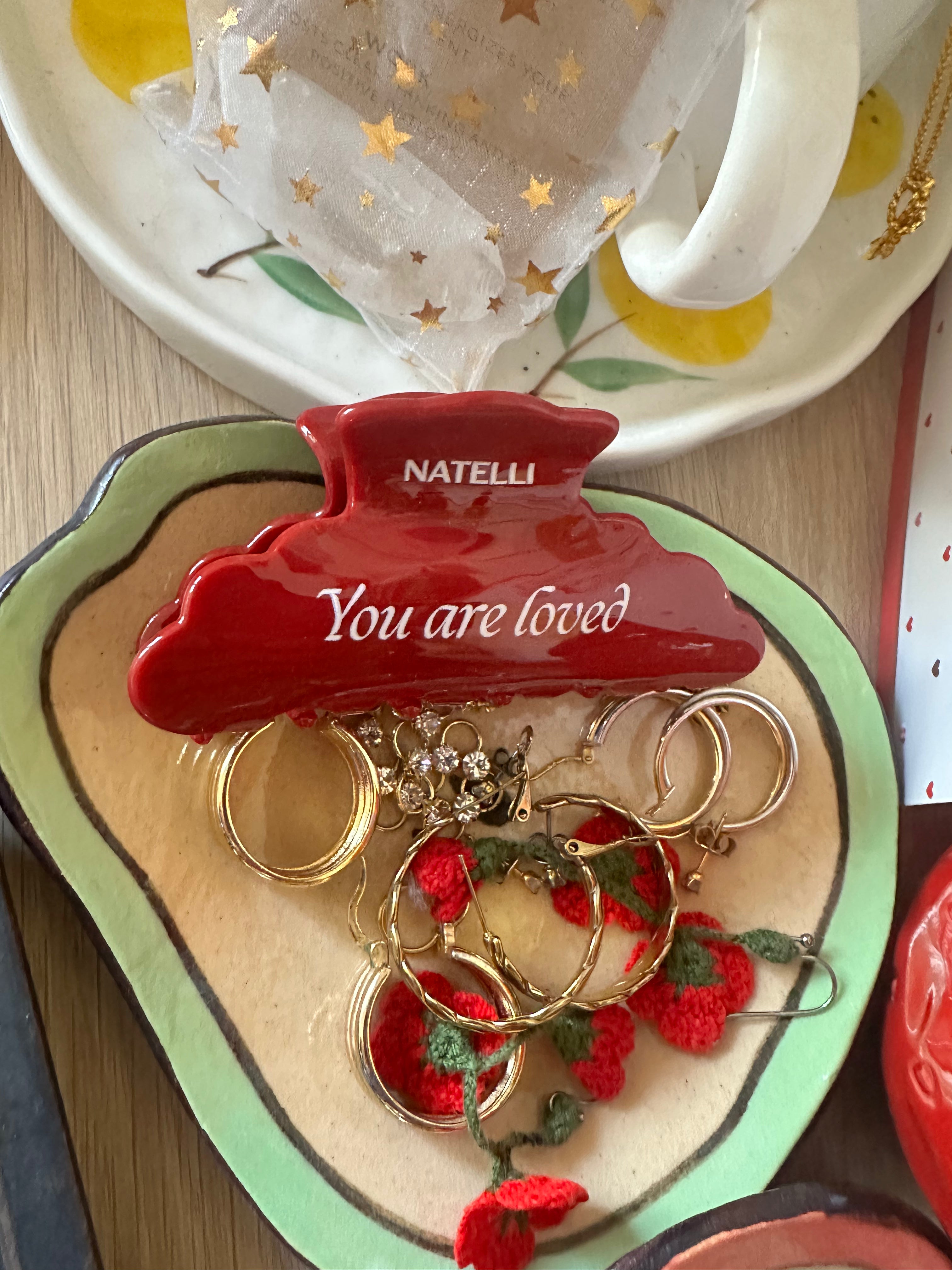 You Are Loved Hair Claw Clip