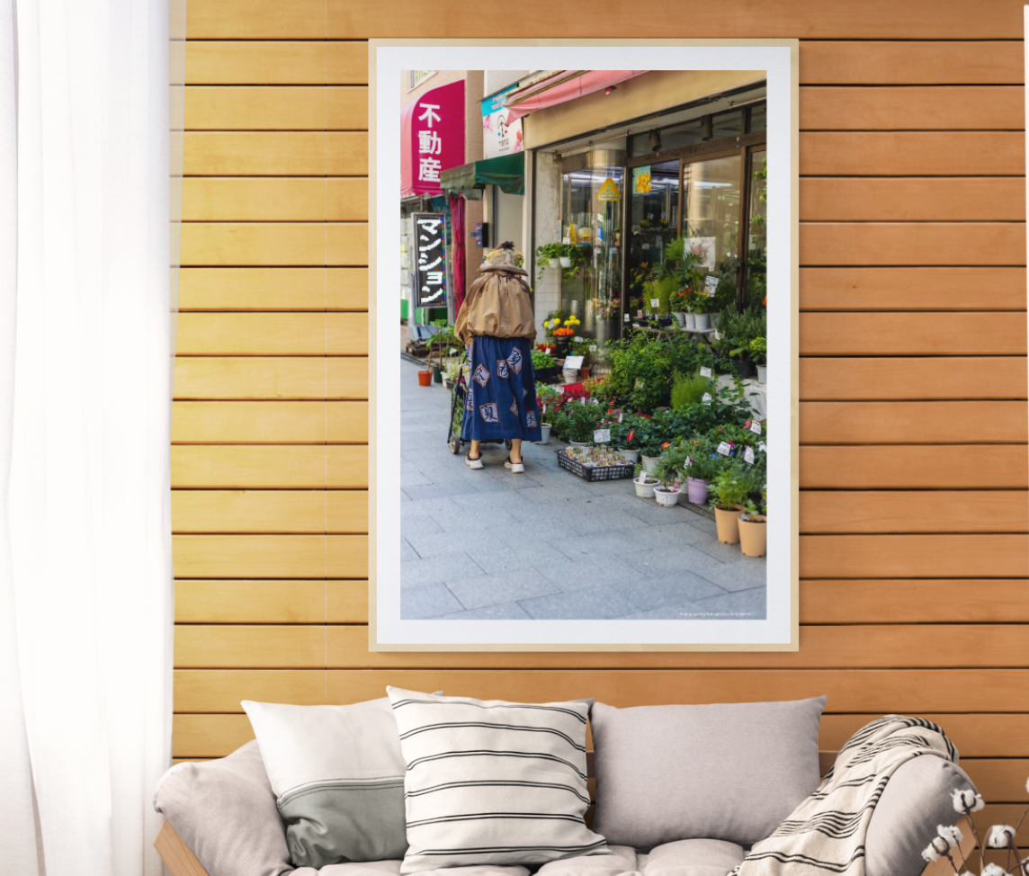 Flower Shop Shinagawa Digital Print | NATELLI