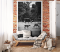 Nara Park Deer Crossing Digital Print | NATELLI
