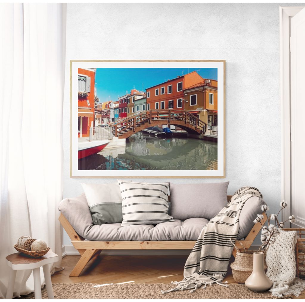 Burano Italy Digital Print | NATELLI