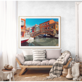 Burano Italy Digital Print | NATELLI